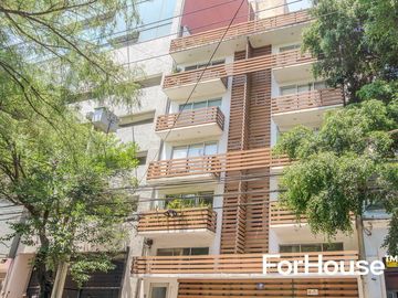 Penthouse con roof garden privado en venta en la Roma Norte