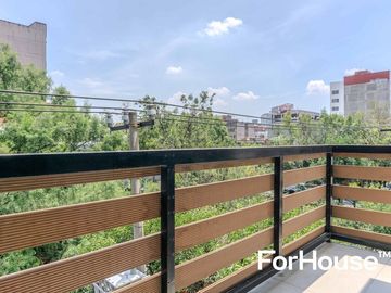 Penthouse con roof garden privado en venta en la Roma Norte