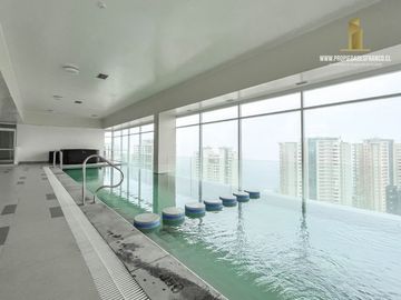 CONCON AMPLIO DPTO 3D 2B CON VISTA EN MODERNO EDIFICIO