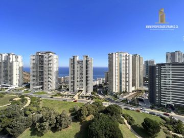 CONCON AMPLIO DPTO 3D 2B CON VISTA EN MODERNO EDIFICIO