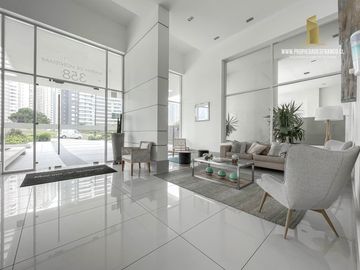 CONCON AMPLIO DPTO 3D 2B CON VISTA EN MODERNO EDIFICIO