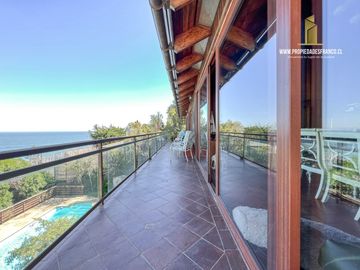 REÑACA. VENDE CASA REMODELADA 6D 4B CON PISCINA VISTA AL MAR