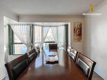 VIÑA DEL MAR. VENDE DEPTO 4D 3B CON VISTA. PUERTO PACÍFICO.