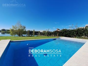 Casa en  Venta a la laguna-al agua-zona norte-el -Canton-5 ambientes -