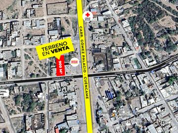 TERRENO EN VENTA EN ALAMEDAS EN CUENCAME DE CENICEROS DURANGO