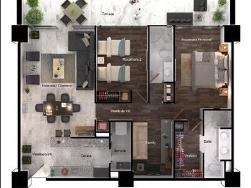 DEPARTAMENTO EN VENTA INTERLOMAS PENTHOUSE ANTIA