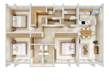 Departamento en venta Mérida Yucatán, Teana Temozón Norte