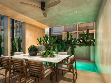 Departamento en venta Mérida Yucatán, Teana Temozón Norte