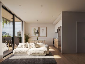 Departamento de pozo en venta - 1 Dormitorio 1 Baño - 44Mts2 - La Plata-TORRE FERAN