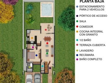 Casa en Venta en Mérida, Yucatán, Salvia Floresta Mod Maculis