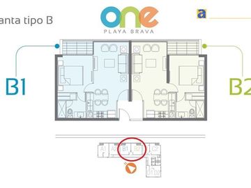 Departamento en Venta en Edificio ONE - Piso 4