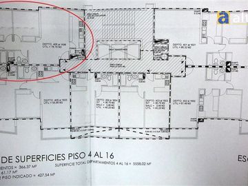 Departamento en Venta en Edificio Aguamarina II - piso 16