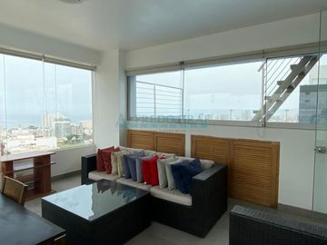 Departamentos Alquiler AV. Antonio Miroquesada (Ex. Juan de Aliaga) - dúplex - Piso 18 - MAGDALENA DEL MAR