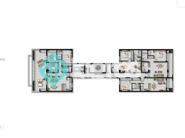 Departamento en pozo 1 dormitorio Macrocento de Salta