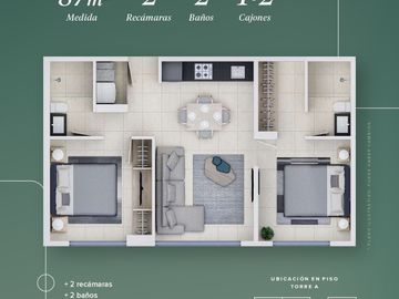 Departamento en Venta, Volcan, Babuya, Guadalajara