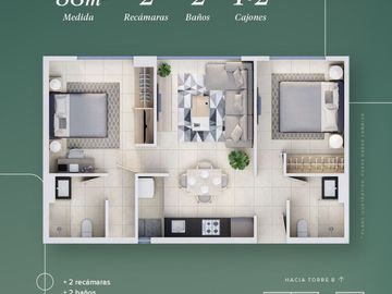 Departamento en Venta, Volcan, Babuya, Guadalajara