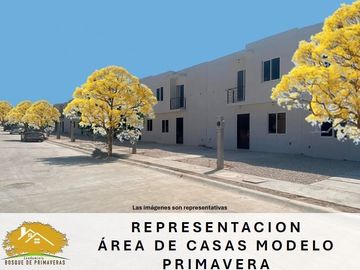 CASA PRIMAVERA  (EN PREVENTA) EN  CONDOMINIO BOSQUE DE PRIMAVERAS