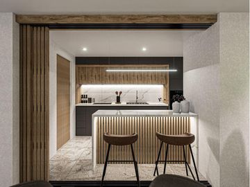 Vendo departamento de 2 habitaciones con estratégica ubicación en Tumbaco.