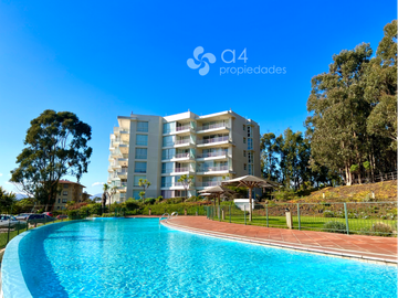 Acogedor Dpto En Primerísima Linea, Condominio Alto Mar.