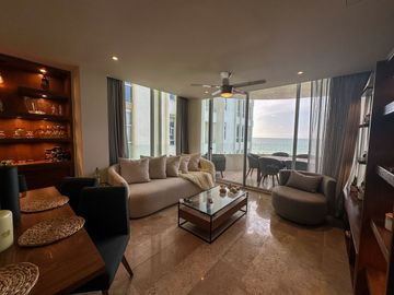 Departamento de 3 Recámaras frente al mar en Telchac Puerto