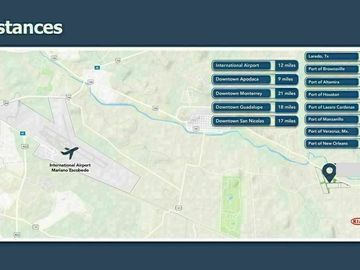 Terreno en venta en parque industrial en Pesquería NL