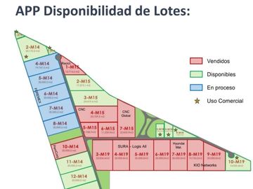 Terreno industrial en venta en Pesquería NL.