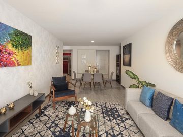 DEPARTAMENTO AMUEBLADO EN VENTA EN TORRE PUENTE DE MÉXICO, ZONA FORJADORES