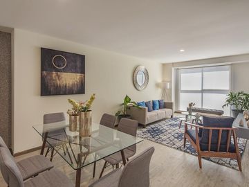 DEPARTAMENTO AMUEBLADO EN VENTA EN TORRE PUENTE DE MÉXICO, ZONA FORJADORES