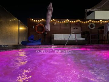 Exclusiva casa mediterránea con piscina y vista al mar – Jardines del Sur