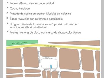 Hermoso Monoambiente contrafrente con balcón