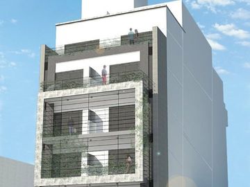Hermoso Monoambiente contrafrente con balcón