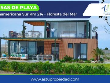 VENTA TERRENO - CASA DE PLAYA KM 214 PANAMERICANA SUR SAN CLEMENTE PISCO