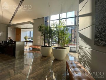 2 Ambientes en Complejo Art María! Full Amenities con cochera y hermosas vistas!