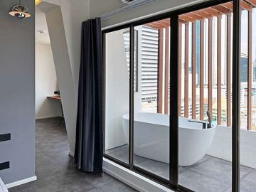 Modern Downtown Loft with Panoramic Views in Silom-Sathorn