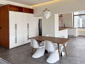 Modern Downtown Loft with Panoramic Views in Silom-Sathorn