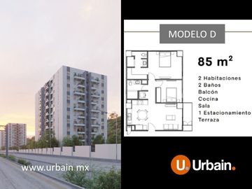 Departamentos Nuevos Pre-Venta 85m2 Zona Otay