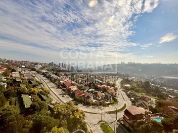 Amplio departamento duplex con insuperable vista de Reñaca