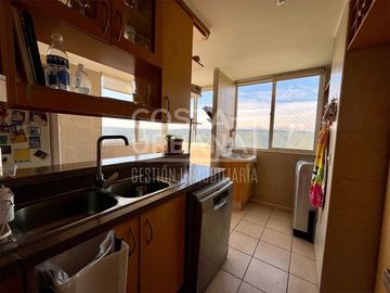 Amplio departamento duplex con insuperable vista de Reñaca