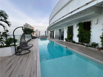 APARTAMENTO PENTHOUSE AMOBLADO PUNTA PACIFICA BLUE BAHIA