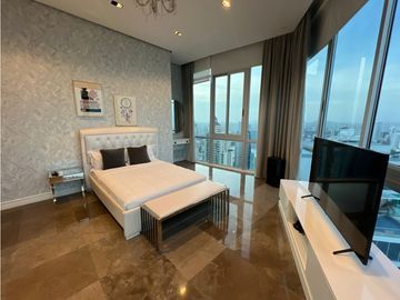 APARTAMENTO PENTHOUSE AMOBLADO PUNTA PACIFICA BLUE BAHIA