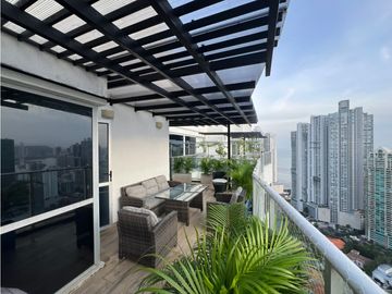 APARTAMENTO PENTHOUSE AMOBLADO PUNTA PACIFICA BLUE BAHIA