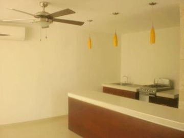 DEPARTAMENTO EN RENTA EN MERIDA F-1232,  2 REC. EN MONTES DE AME $15,000