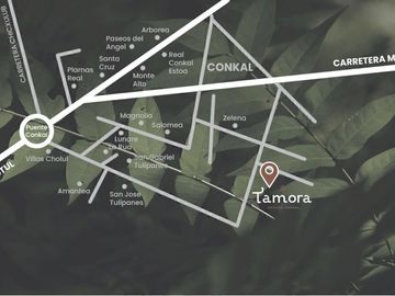 Casa venta norte de Mérida privada  TAMORA  Conkal