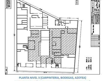 Edificio para reconversión industrial VERTICAL - Ermita Iztapalapa -  7,076 m2