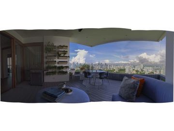 VENDO APARTAMENTO CON VISTA AL PARQUE OMAR EN ALTOS DEL GOLF $720.000