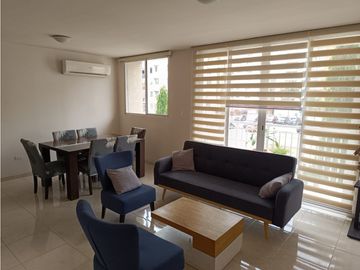 VENDO APARTAMENTO AMOBLADO EN OMAR TORRJA $120.000