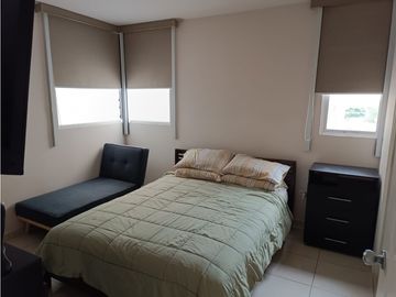 VENDO APARTAMENTO AMOBLADO EN OMAR TORRJA $120.000