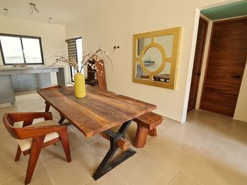 CASA NUEVA EN VENTA. 2 RECAMARAS. CERCA DE LA.PLAYA. CARMEN, CAMPECHE