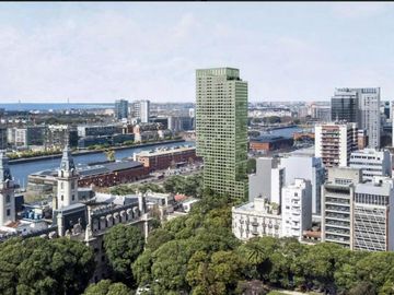Oportunidad loft en venta en TORRE Huergo 475.  Proyecto Costantini!