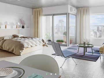 Oportunidad loft en venta en TORRE Huergo 475.  Proyecto Costantini!